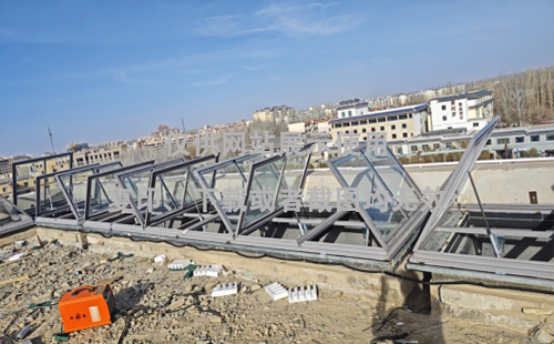 敦煌博物馆华亭排烟天窗