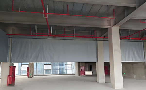 华亭防火布挡烟垂壁